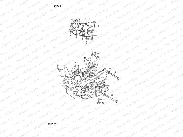 2 - CRANKCASE