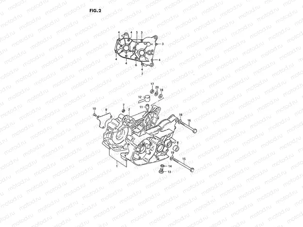 2 - CRANKCASE