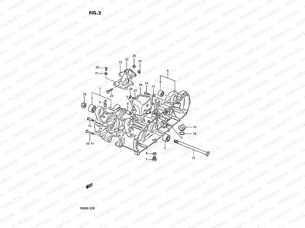 2 - CRANKCASE