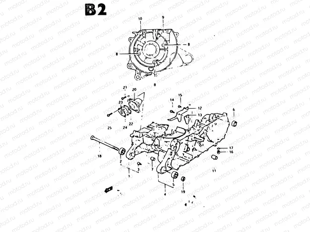 2 - CRANKCASE