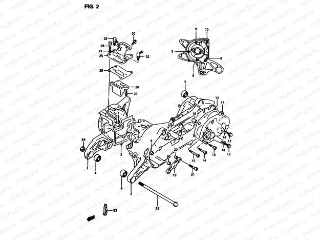 2 - CRANKCASE