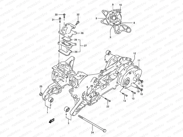 2 - CRANKCASE