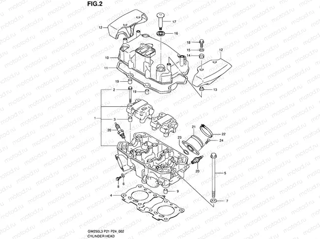 2 - CYLINDER HEAD