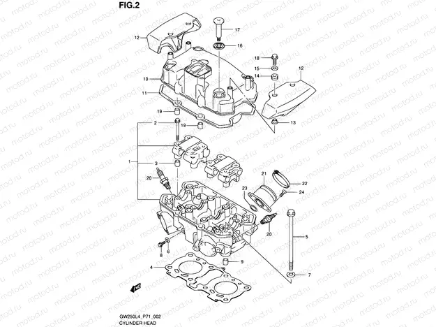 2 - CYLINDER HEAD