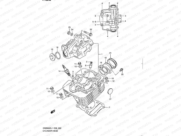 2 - CYLINDER HEAD