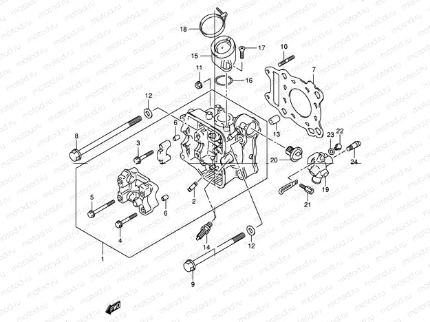 2 - CYLINDER HEAD