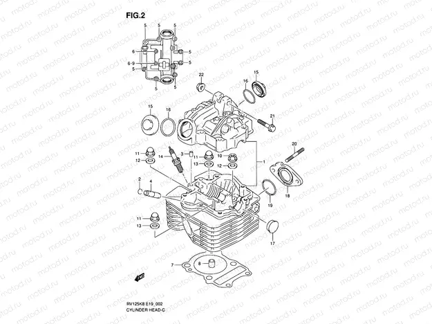 2 - CYLINDER HEAD
