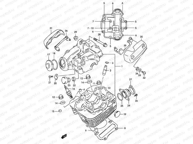 2 - CYLINDER HEAD