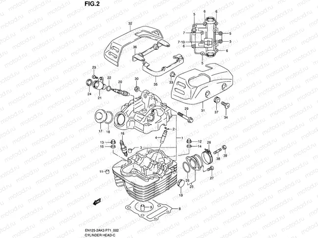 2 - CYLINDER HEAD