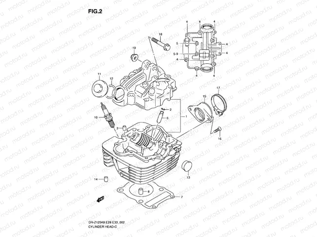 2 - CYLINDER HEAD