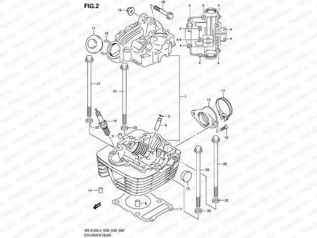 2 - CYLINDER HEAD