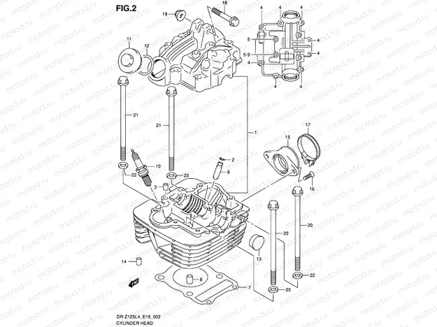 2 - CYLINDER HEAD