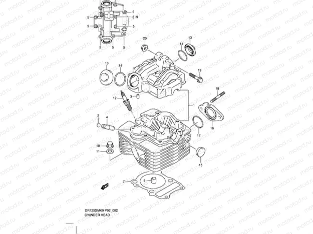 2 - CYLINDER HEAD