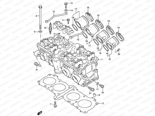 2 - CYLINDER HEAD