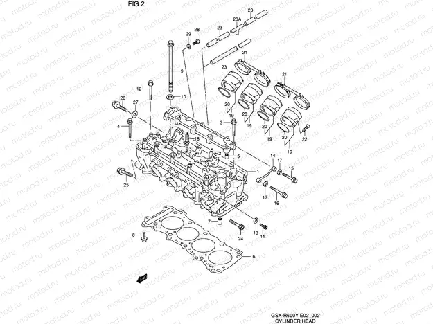 2 - CYLINDER HEAD