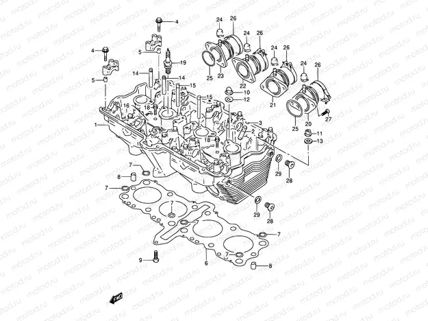 2 - CYLINDER HEAD