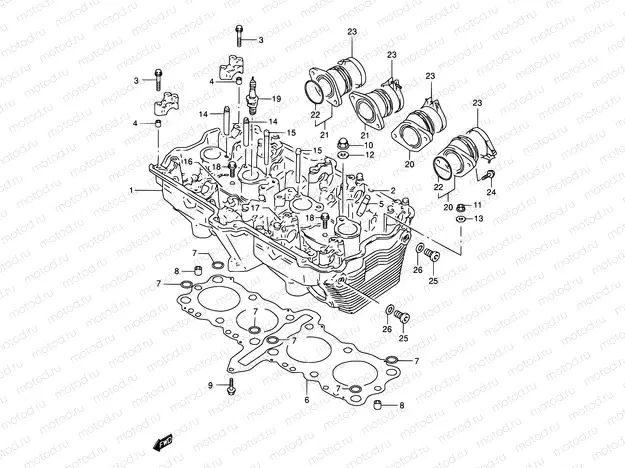 2 - CYLINDER HEAD