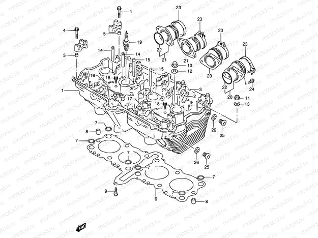 2 - CYLINDER HEAD
