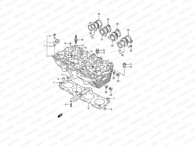 2 - CYLINDER HEAD