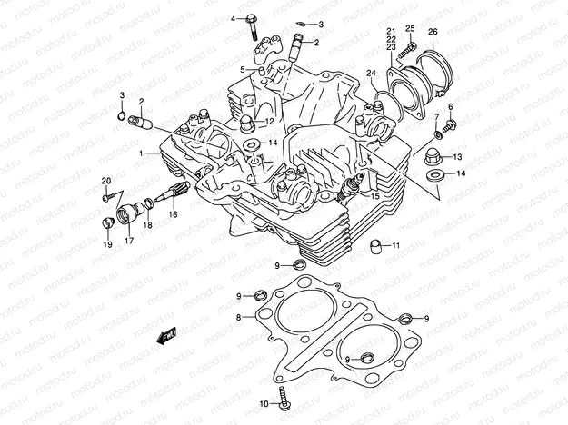 2 - CYLINDER HEAD