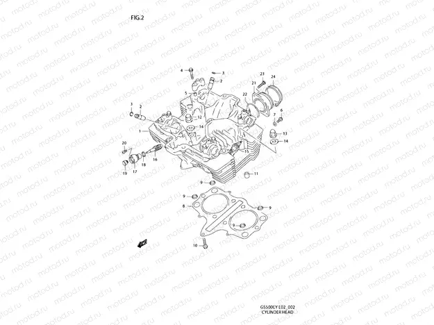 2 - CYLINDER HEAD