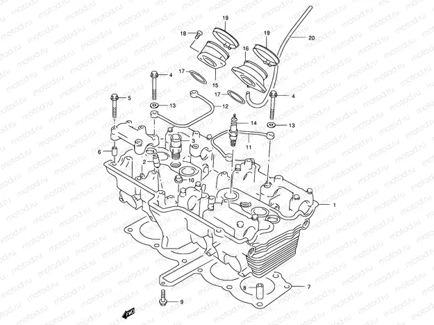 2 - CYLINDER HEAD
