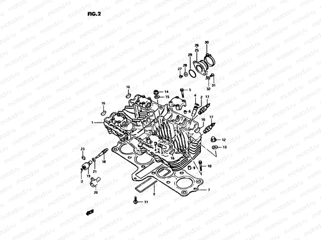 2 - CYLINDER HEAD