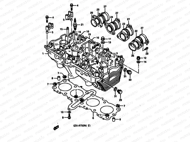 2 - CYLINDER HEAD