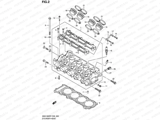 2 - CYLINDER HEAD