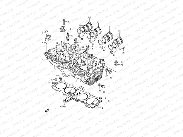 2 - CYLINDER HEAD