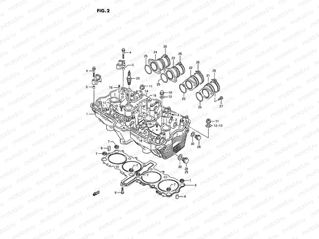 2 - CYLINDER HEAD