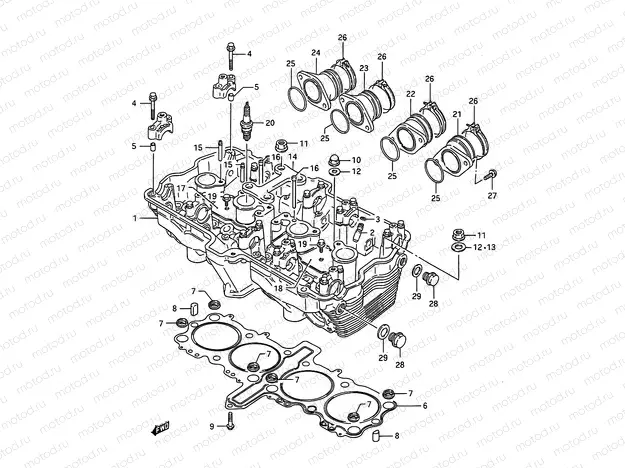 2 - CYLINDER HEAD