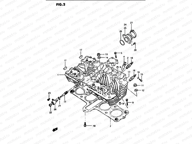 2 - CYLINDER HEAD