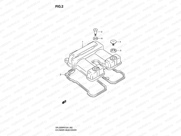 2 - CYLINDER HEAD COVER