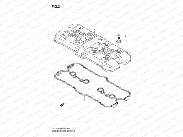 2 - CYLINDER HEAD COVER