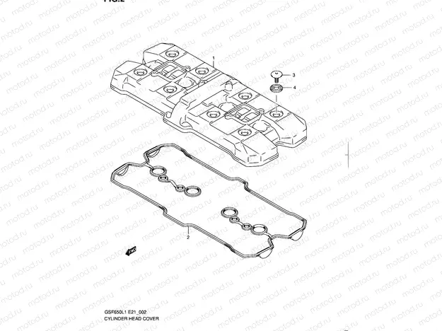 2 - CYLINDER HEAD COVER