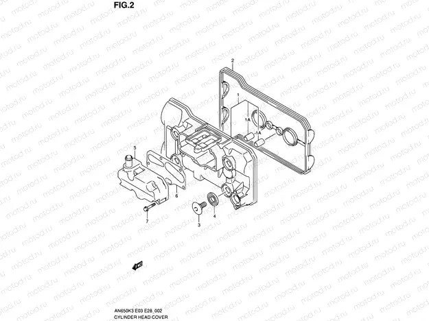 2 - CYLINDER HEAD COVER