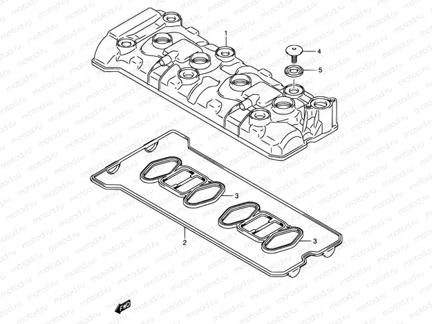 2 - CYLINDER HEAD COVER