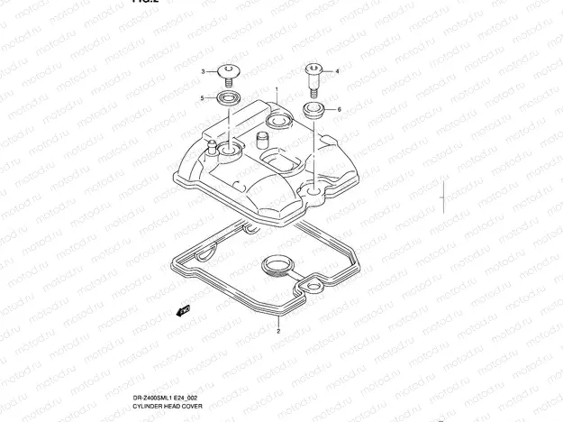 2 - CYLINDER HEAD COVER