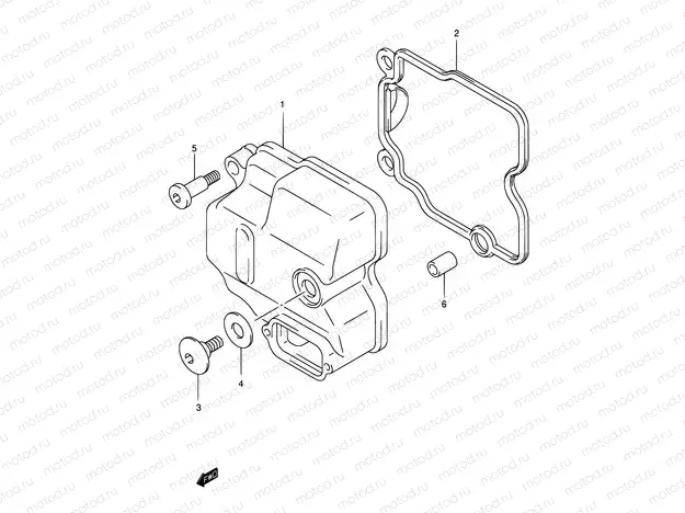 2 - CYLINDER HEAD COVER