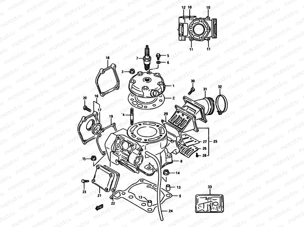 2 - CYLINDER (MODEL H/J)