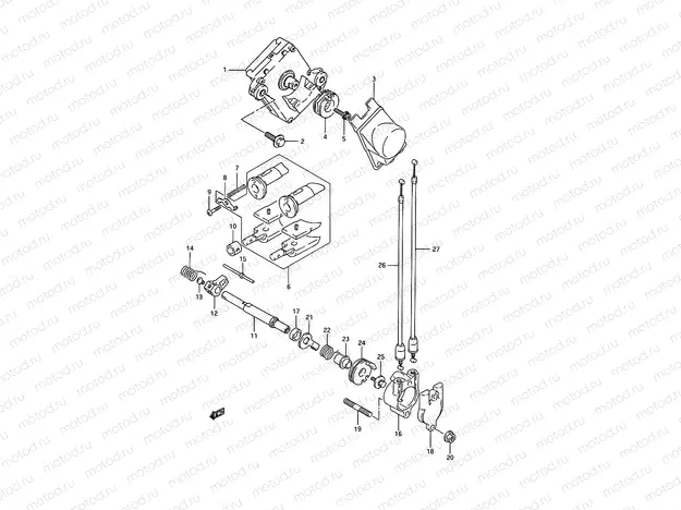 2 - EXHAUST VALVE (MODEL M/N)