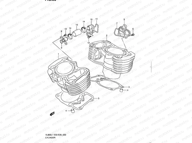 20 - CYLINDER