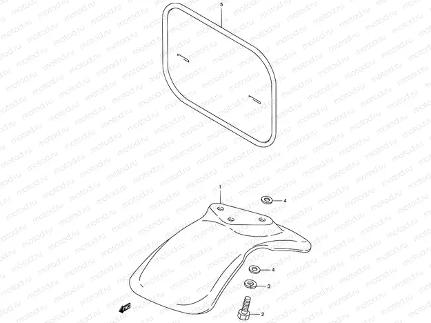 20 - FRONT FENDER