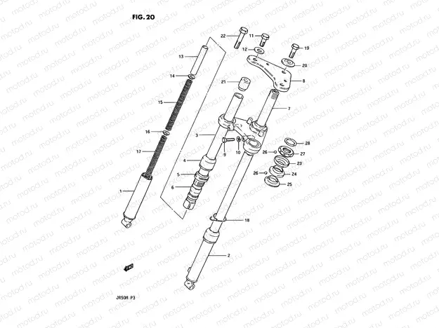20 - FRONT FORK
