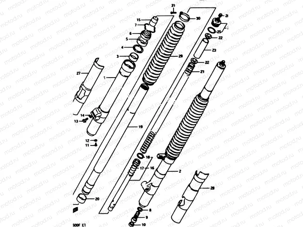 20 - FRONT FORK