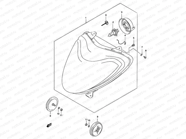 20 - HEADLAMP