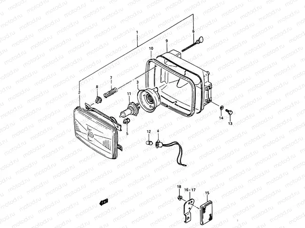 20 - HEADLAMP