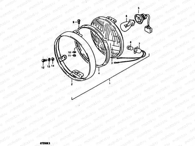 20 - HEADLAMP (E02)