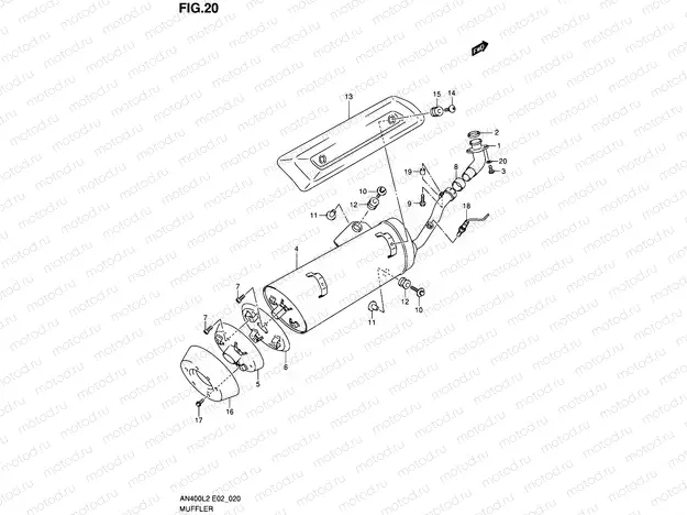 20 - MUFFLER